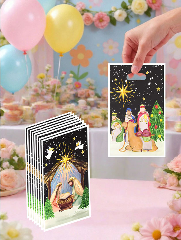 Wedding/Event Supply Store - 20Pcs/40Pcs Christening-Themed Gift Bags, Night and