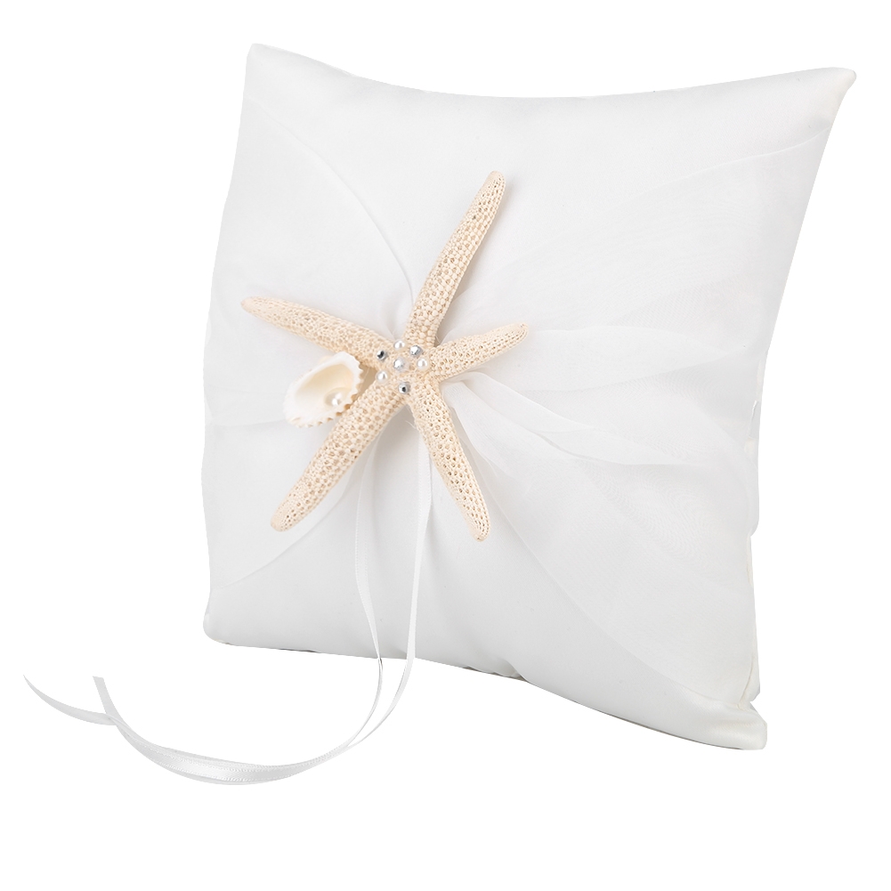Ring Bearer Pillow - Ivory Ring Bearer Pillow Holder Wedding