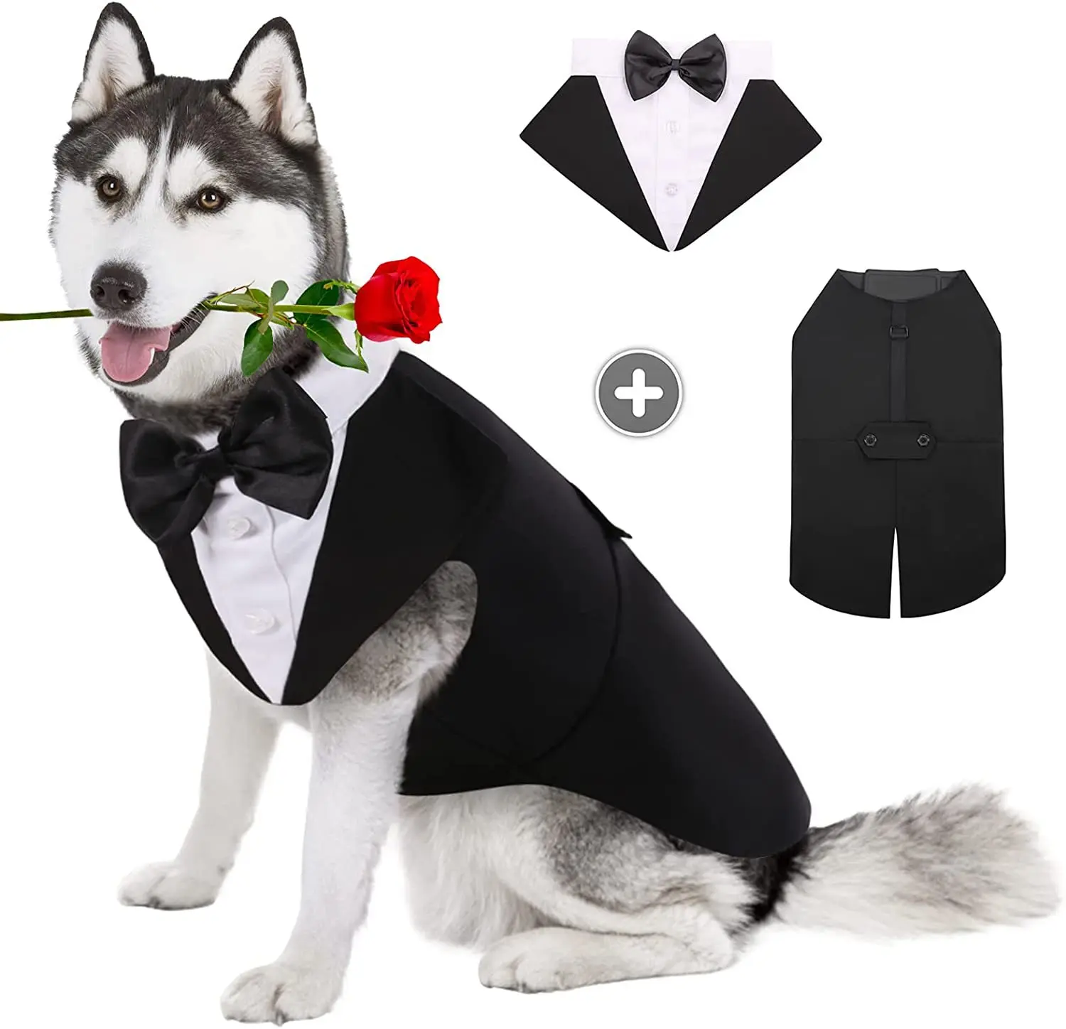 Suitsupply Wedding Tuxedo - Pet Dog Clothes Fashion Party Show