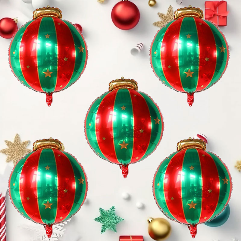 5pcs Red Green Christmas Ball  - огляд і ціна Wedding/Event Supply Store