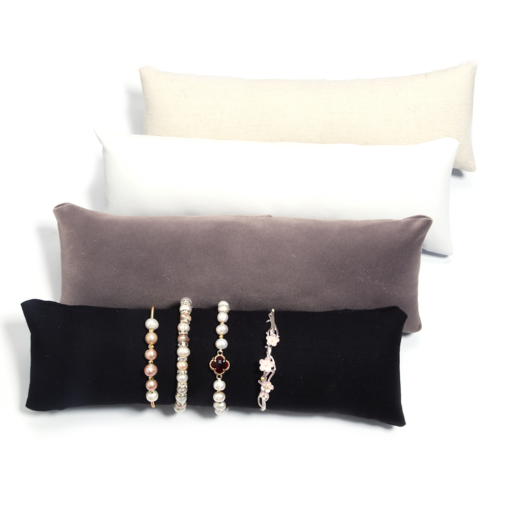 1Pc PU Leather Velvet Jewelry  - огляд і ціна Ring Bearer Pillow
