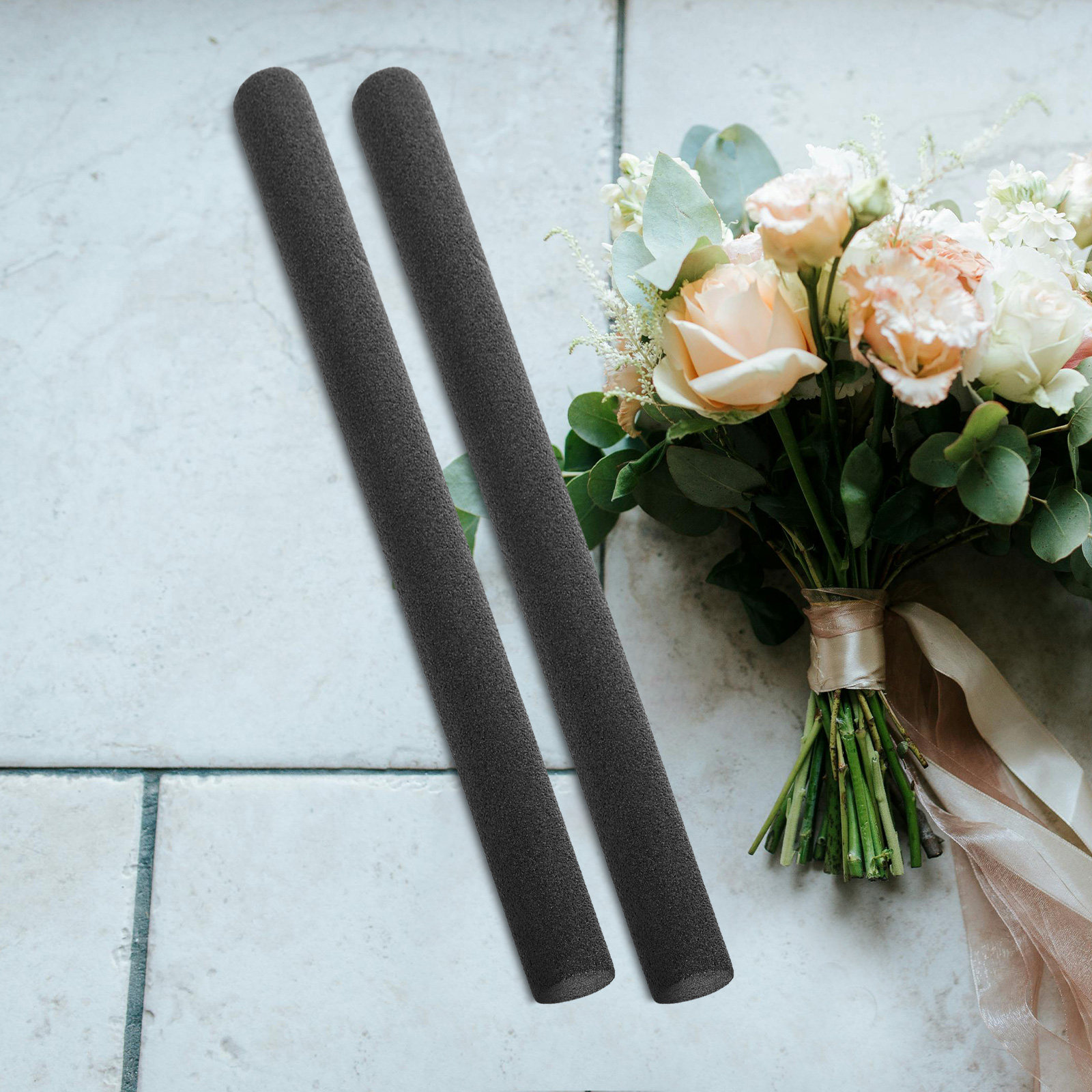 8Pcs Floral Foam Rods Black 1. - огляд і ціна Wedding Floral Supply