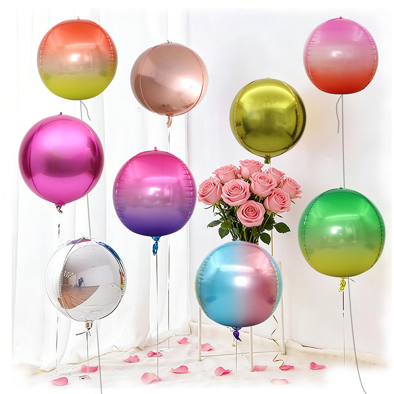 5pcs 10 18 22 Inch 4D Round Me - огляд і ціна Wedding/Event Supply Store