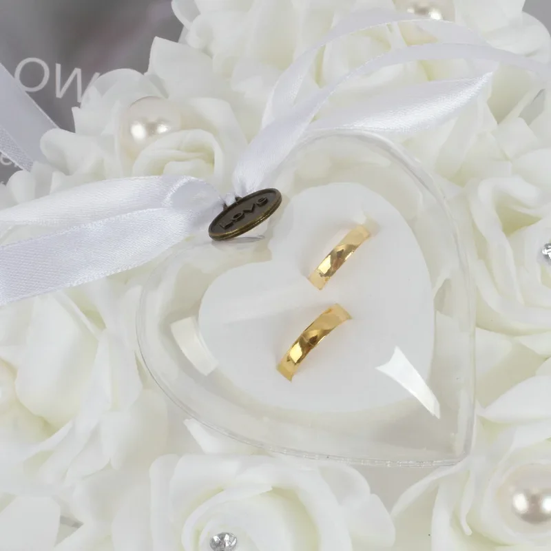 White Ring Bearer Pillow Cushi - огляд і ціна Ring Bearer Pillow