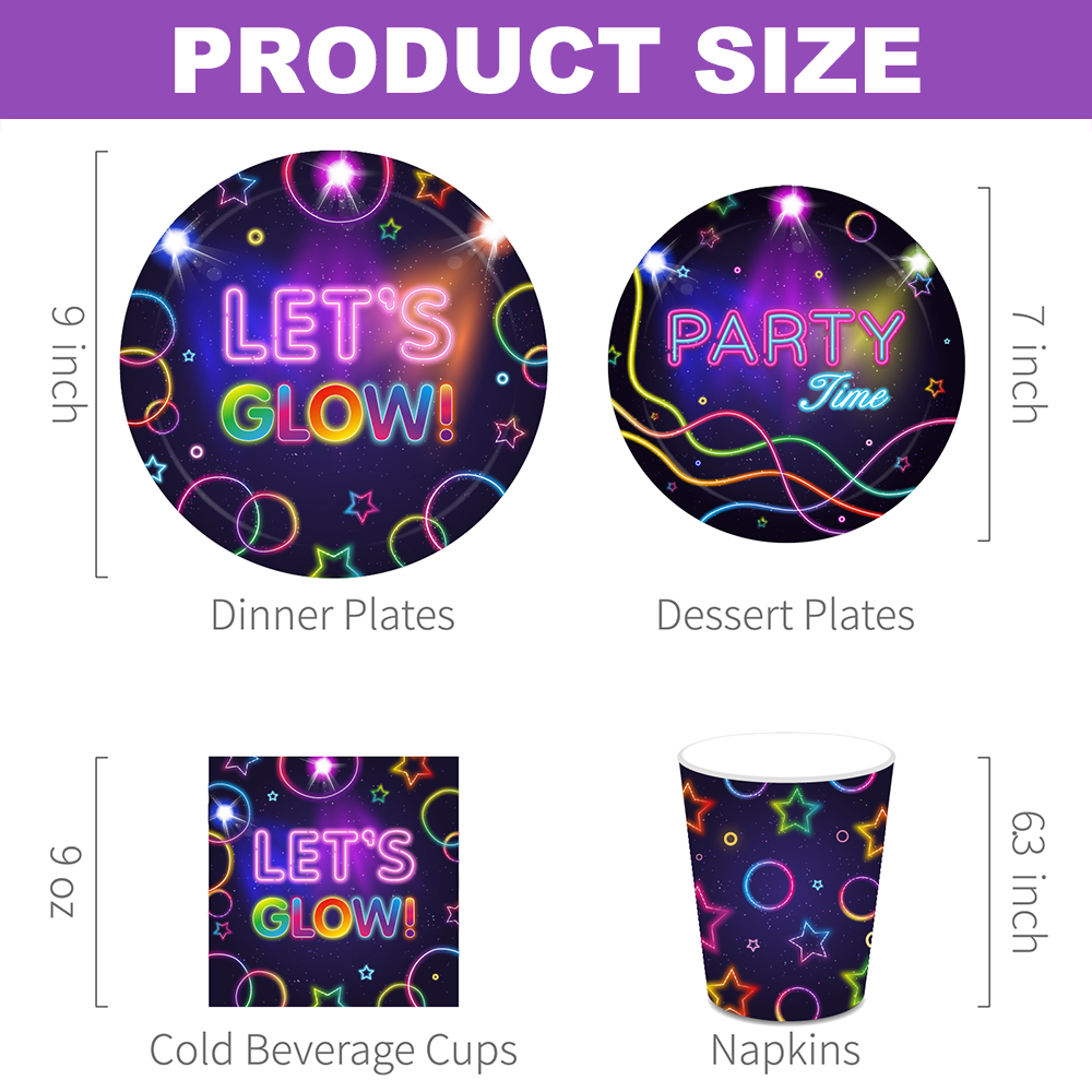 Let‘s Glow Party Tableware Cup - огляд і ціна Confetti Balloon Set