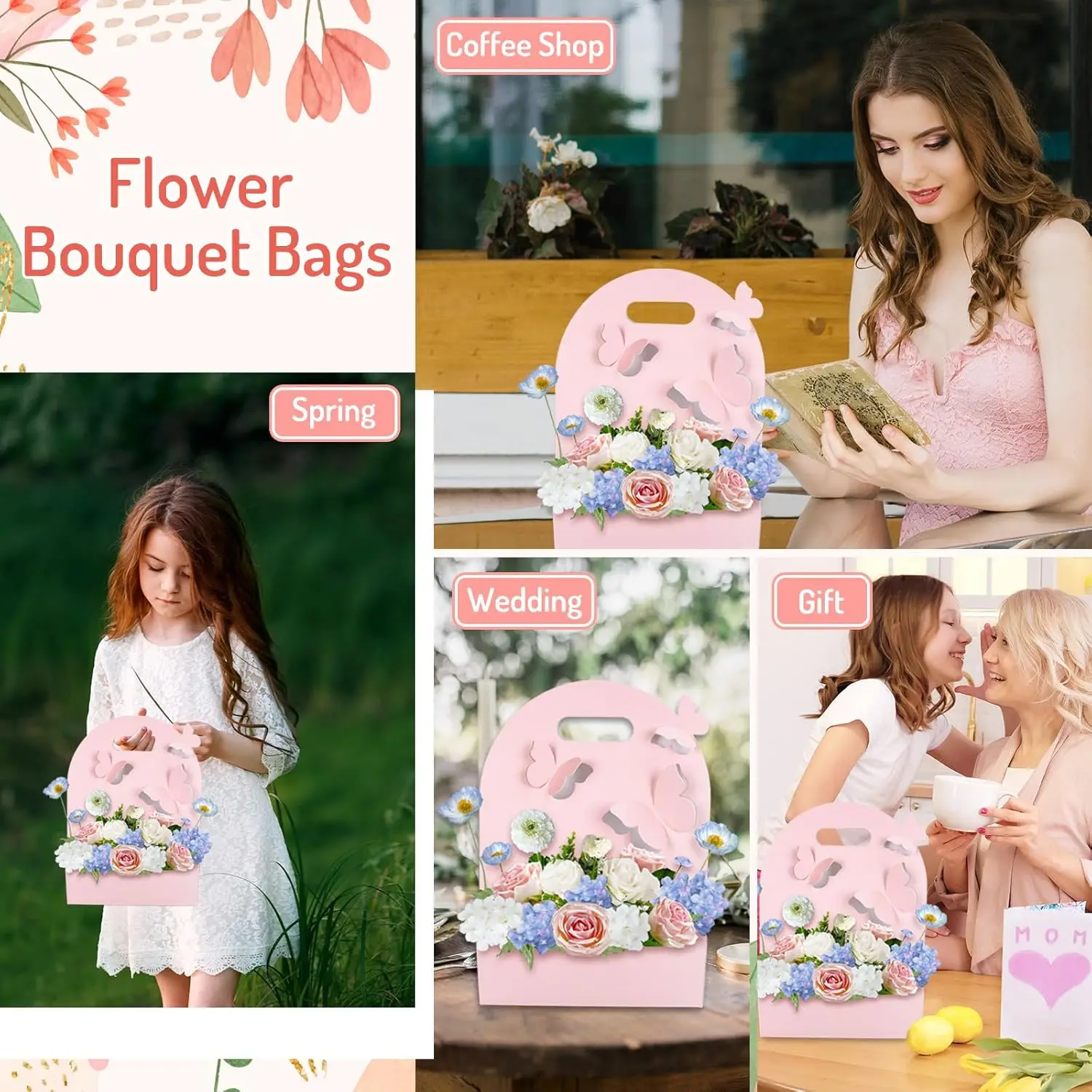 1/5/10Pcs Butterfly Flower Box - огляд і ціна Wedding Hampers