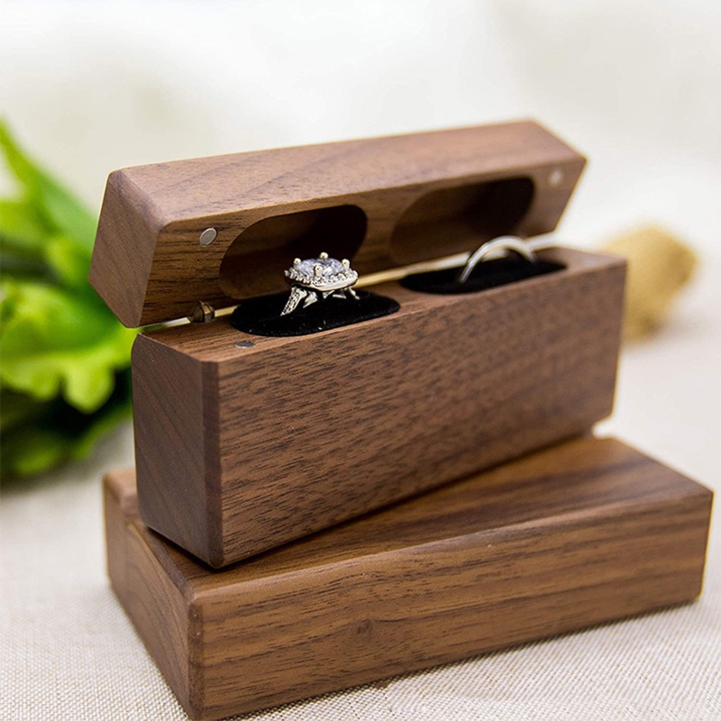ZB91 Fashion Wood Ring Box for - огляд і ціна Ring Bearer Pillow