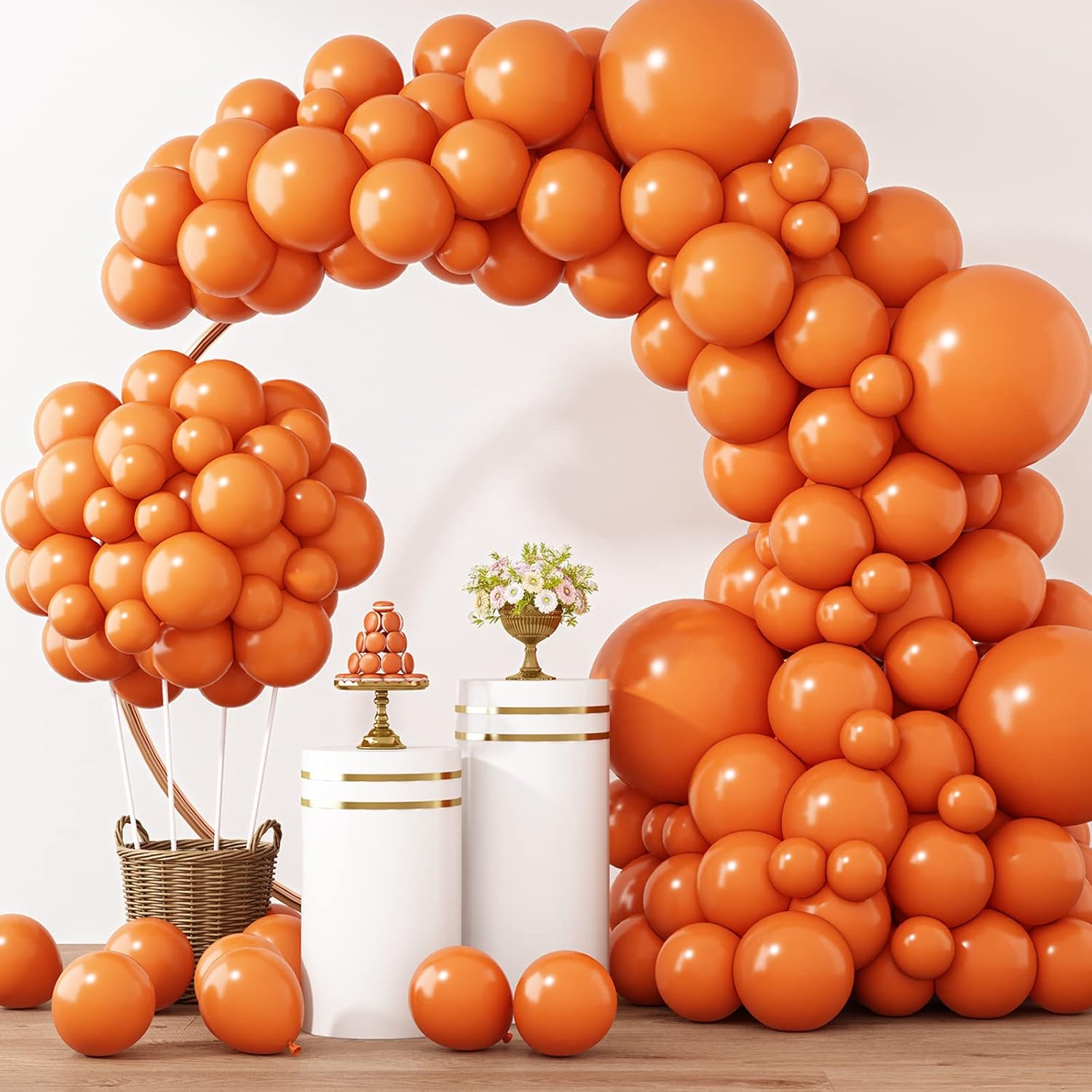10/12inch 10/30/50pcs Orange L - огляд і ціна Confetti Balloon Set
