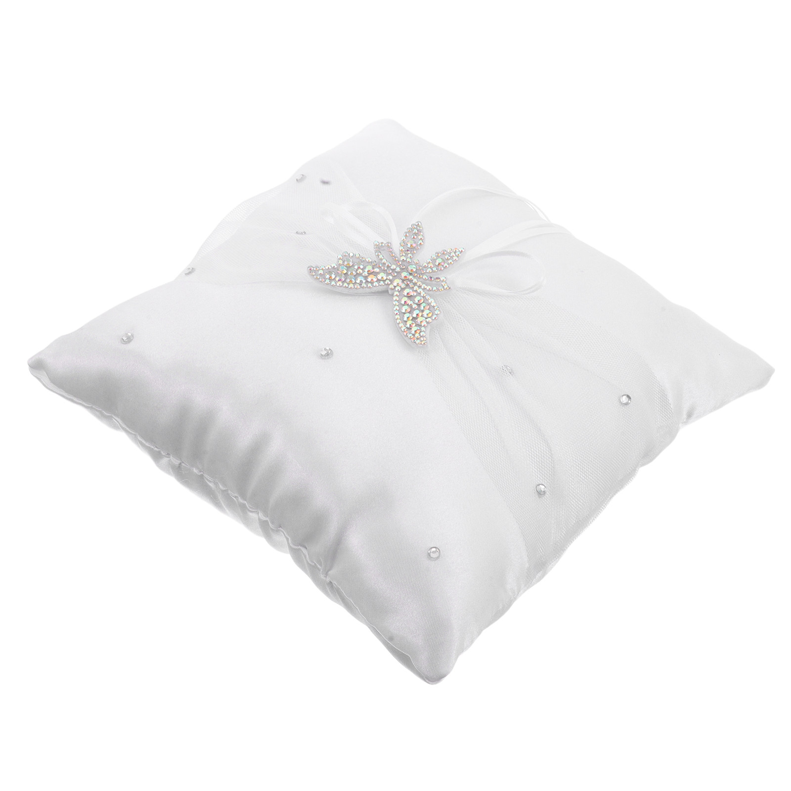 Wedding Ring Pillow White Sati - огляд і ціна Ring Bearer Pillow