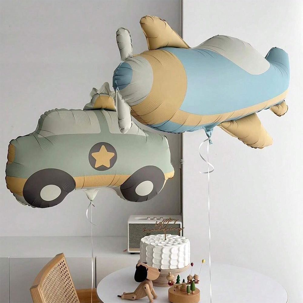 Big Matte Brown Bear Foil Ball - огляд і ціна Confetti Balloon Set