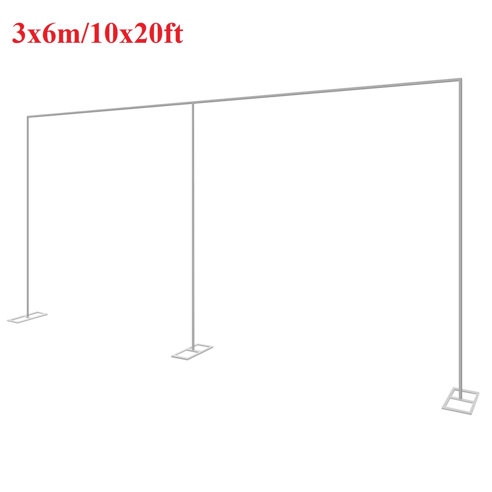 3x6m/10x20ft Metal Wedding Arc - огляд і ціна Confetti Balloon Set