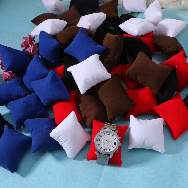 10Pcs/Set Velvet Bracelet Watc - огляд і ціна Ring Bearer Pillow
