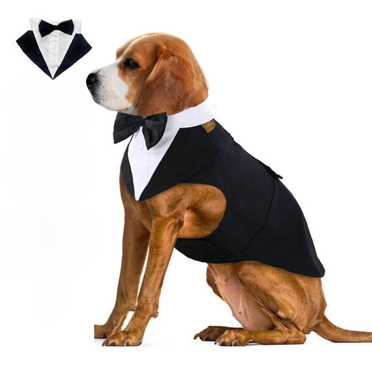 Pet Dog Clothes Fashion Party  - огляд і ціна Suitsupply Wedding Tuxedo