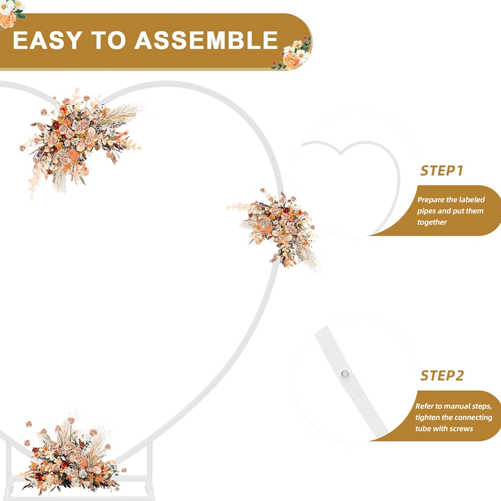 White Heart Shape Balloon Arch - огляд і ціна Confetti Balloon Set