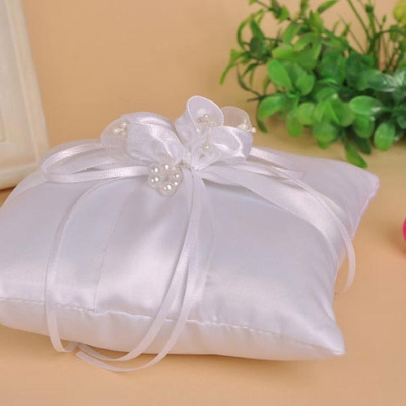 P9FE Wedding Pearls Rings Pill - огляд і ціна Ring Bearer Pillow