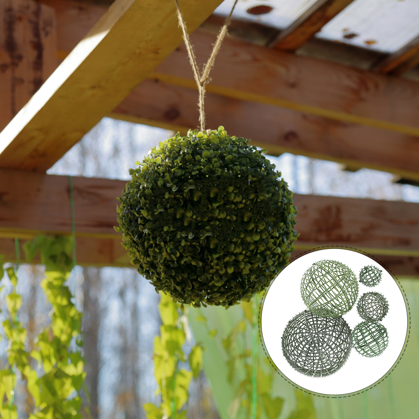 5Pcs Decorative Flower Ball Fr - огляд і ціна Wedding Floral Supply