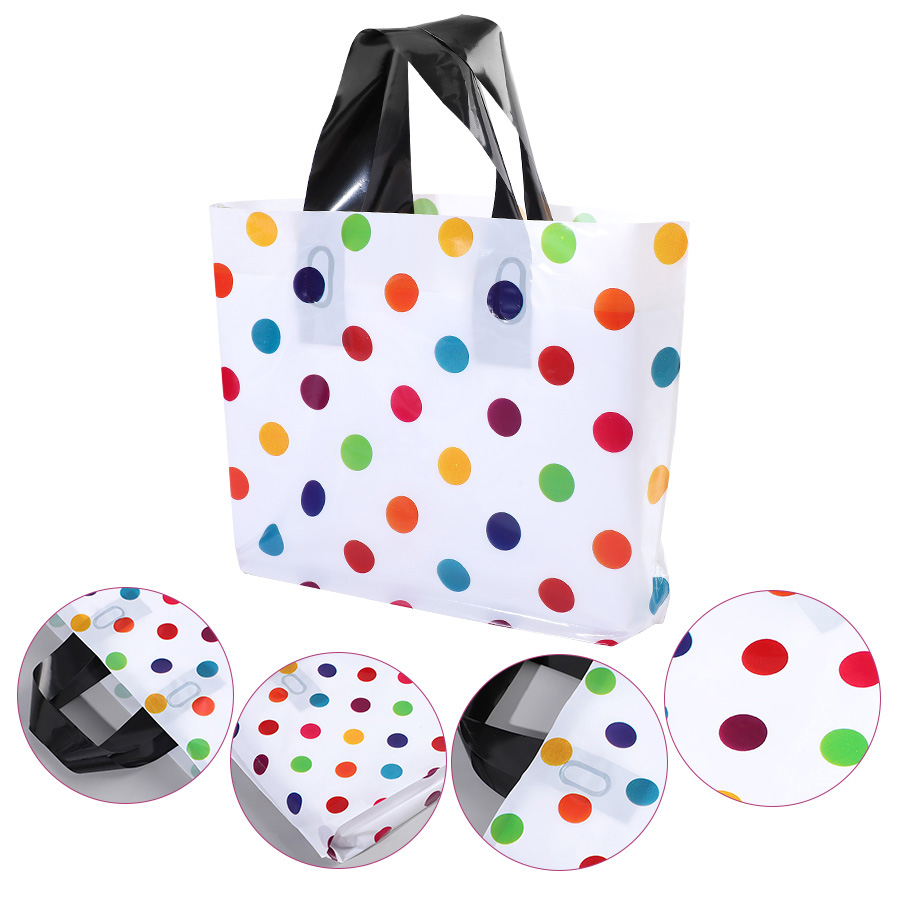 18Pcs Polka Dot Tote Bag Thick - огляд і ціна Wedding/Event Supply Store